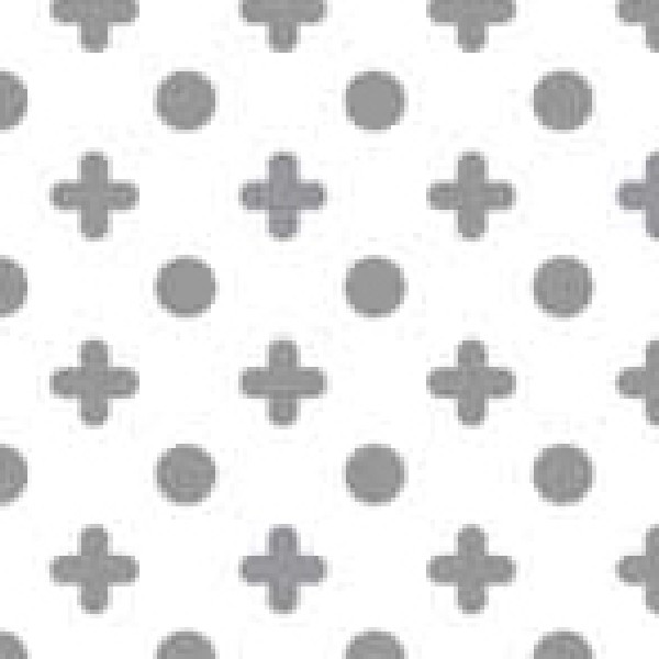 Dekorschablone Kreuz / Punkte 60 x 40 cm