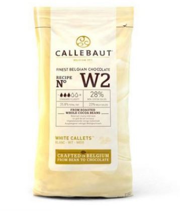Kuvertüre Callebaut Weiß 1 kg